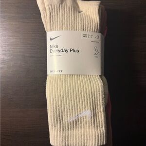 Nike Everyday Plus Crew Socks - Beige